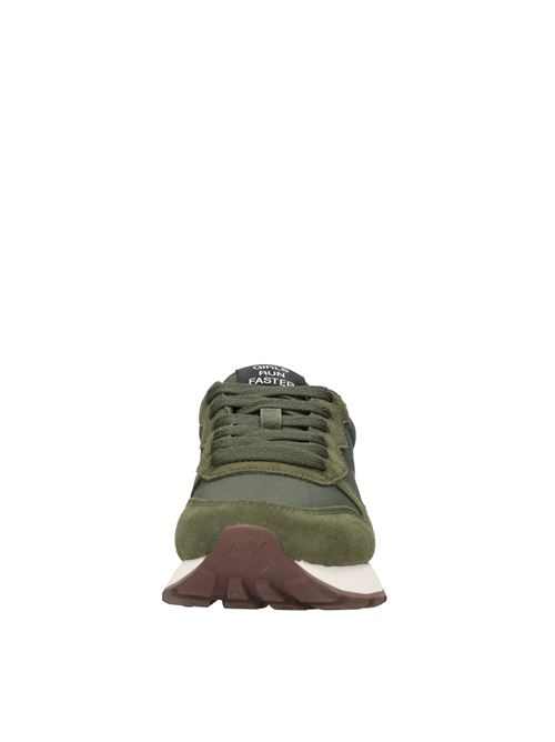 Sneakers modello Z44201 SUN68 in pelle scamosciata e tessuto traspirante SUN68 | Z44201MILITARE SCURO